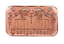 Load image into Gallery viewer, Quetzalcoatl Copper Bar
