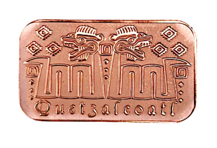 Quetzalcoatl Copper Bar